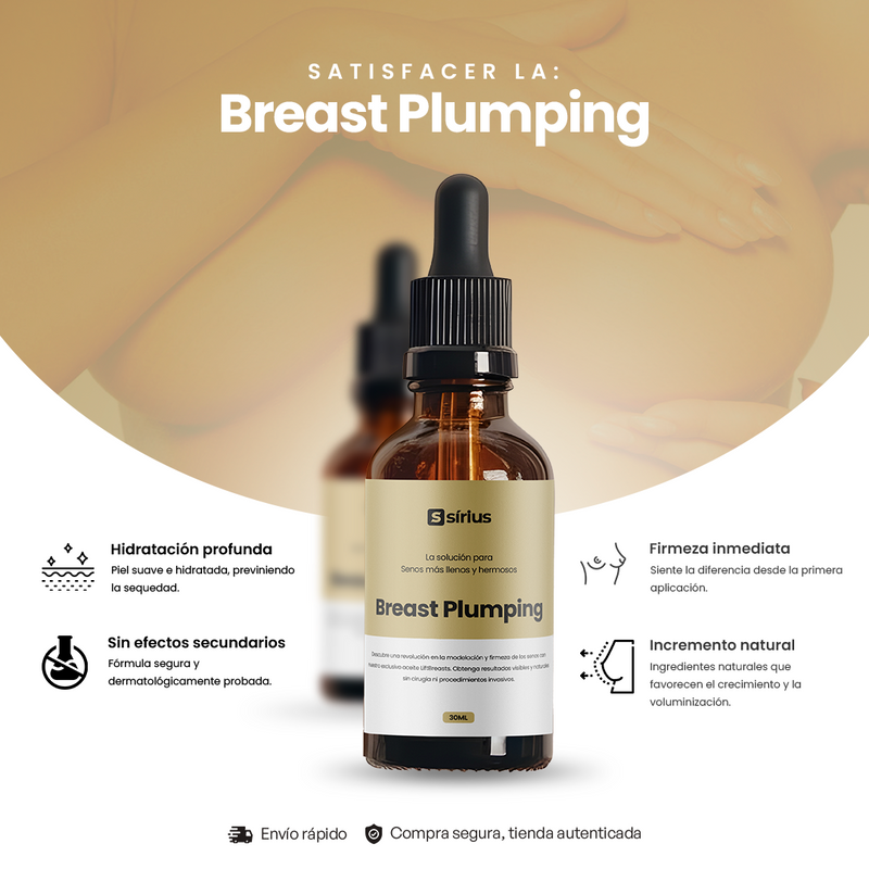 BREAST PLUMPING™ - Ten los pechos de tus sueños - Compra hoy y recibe un obsequio especial